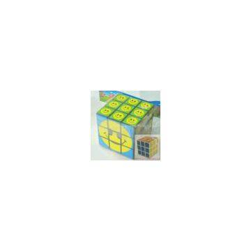 magic cube  (3row 5.4x5.4x5.4cm)plastic puzzle cube2