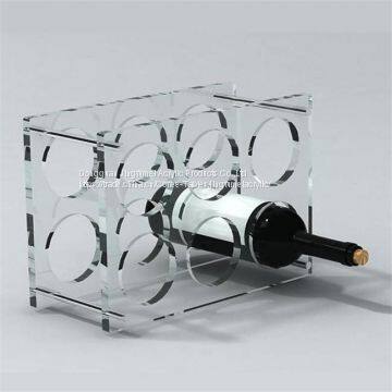 Customized Size Wine Bottle Display Bar Countertop Cabinet Heavy Duty Wine Racks photo-4