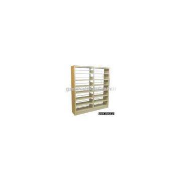 7-Layer Multi-Upright Double-Side Bookcase