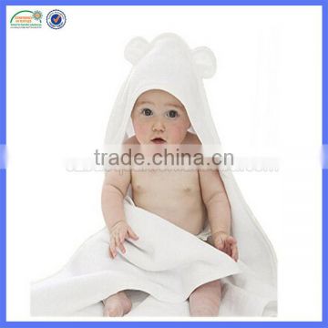 Hypoallergenic Extra Soft bamboo baby hooded towels with bear ears