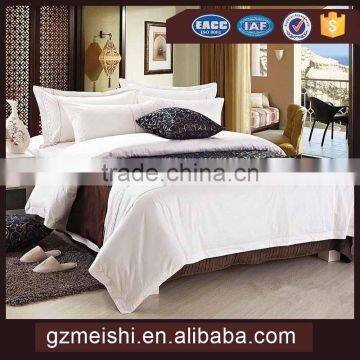 2017 hot sell hotel bedding set 100% cotton in Guangzhou