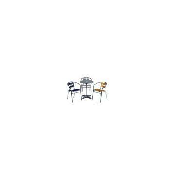 PE rattan, aluminium, fabric, teak, steel furniture