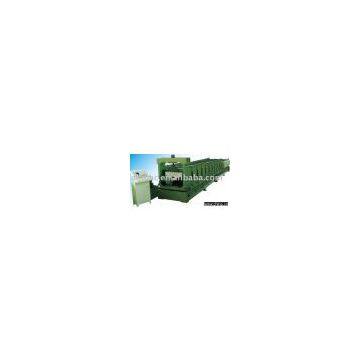 WIDE-SPAN CURVING ROOF FORMING MACHINE