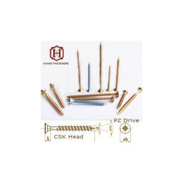 Pan head chipboard screw