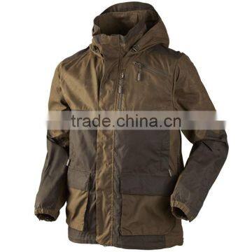 2016 Custom Durable Europe Hunting Trekking Wax Jacket