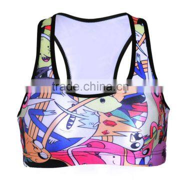 sexy women cycling sportswear crossed straps sports bra S131-31