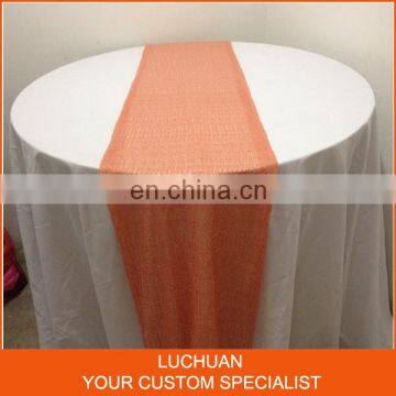 Customized Color High Density Sequin Table Runner For Big Event Decoration