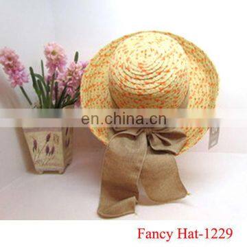 Custom Beautiful Raffia Straw hat manufacturers cheap wholesale