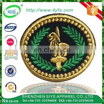 China gold supplier exquisite embroidery military epaulettes sale