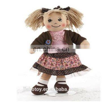 Hand Knitted James Doll Crochet Knit Toys Baby Dolls 30cm Promotional Cartoon Knit Fabric Woven Animals Toy Factory New Design
