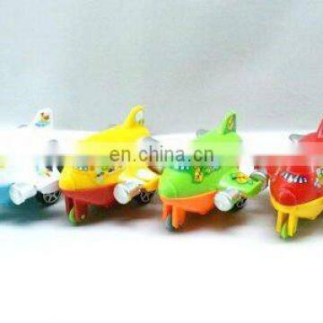 6 colors mixed MINI pull back plane