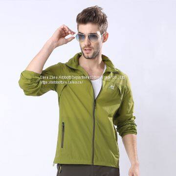 New Version Man Sunproof Chinlon Skin Clothes