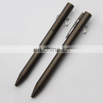 black frosted metal barrel hot sale promotion twist ballpoint ball pen