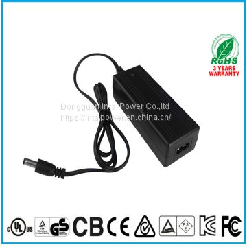 UL certificate single output dc 54.6V 1A 60W bench power supply laptop charger