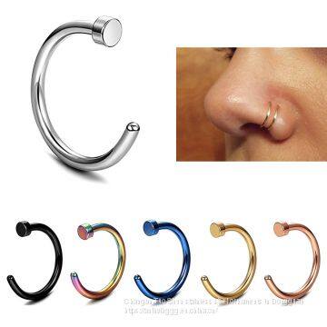 Wish hot shop manufacturers direct ear studs, body piercing accessories, earrings, nose studs, nose rings, foreign trade ornaments, titanium steel.