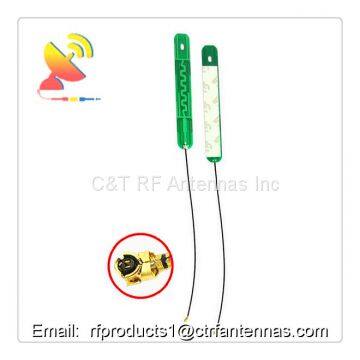 Embedded rf antenna 2.4g 5dbi high gain wifi pcb internal antenna with rg1.13 coaxial cable extender u.fl connector