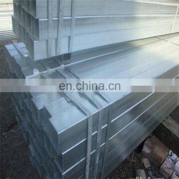 Structural Hollow Sections Galvanized Square Steel Pipe / Tube