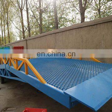 7LYQ Shandong SevenLift 10000kg Ground Container Legs Loading Unloading Dock Trailers Access Ramp
