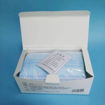 Disposable 3 Ply Earloop Protective Mask Factory Supply Face Mask photo-2