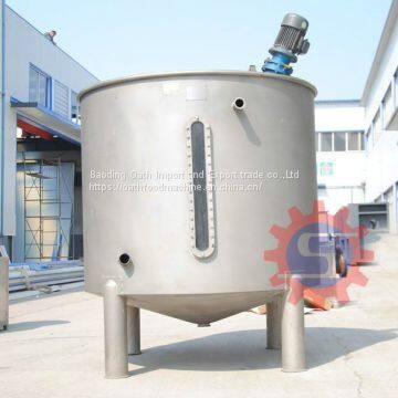 Steam jacketed mixing tank    custom industrial steam jacketed kettle factory
