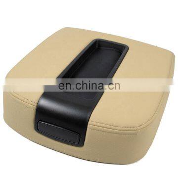 Beige Console Armrest Cover For Chevrolet Silverado GMC Sierra 15941534 19328718 15217111