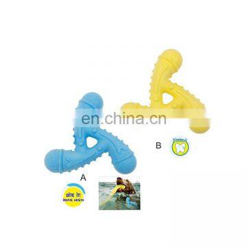 Stocked feature floating TPR toy dog chew dental toy non-toxic pet toy