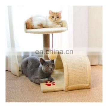 Small size cat claw climbing frame cat scratching sisal tower toy