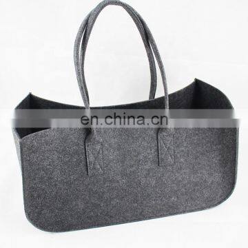 2017 newest shopping felt hand bag for women