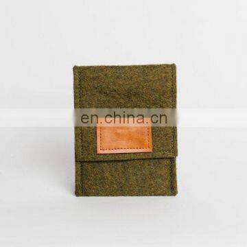 Felt Card Bag Pocket Felt Coin Holder Felt Pouch photo-7