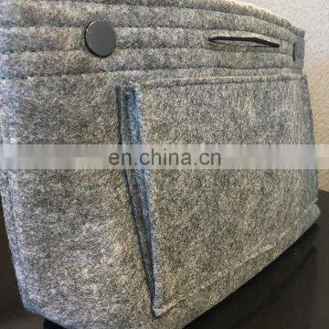 Felt Container Cosmetic Bag Organizer Make up Holder