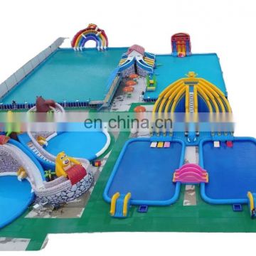 Cheap Outdoor Giant Inflatable Water Amusement Park Games Equipment Aqua Inflatable Water Park