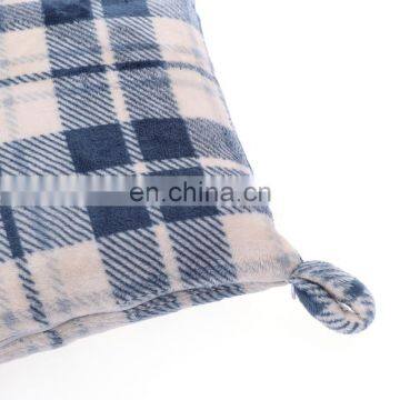 60" x 40" Fleece Plaid Pattern Throw Blanket Cozy Soft Portable Travel Blanket Compact Tartan Army Blanket photo-5