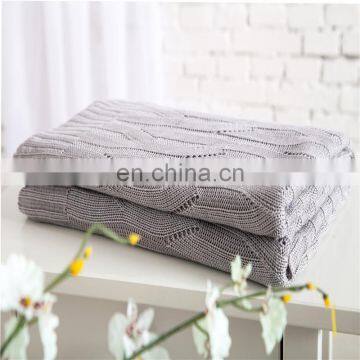 2020 Summer Drop Shipping Super Sleeping Experience Bamboo Fiber Knitted Throw Travel Bedding Blanket With Competitive Price photo-7