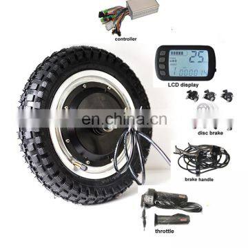 electric bicycle conversion kits 12 inch 36V 400W hub motor wheel with full kit