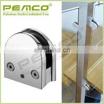 Low Price Customizing stainless steel 316 square and round 15mm zamak balustrade glass clamp