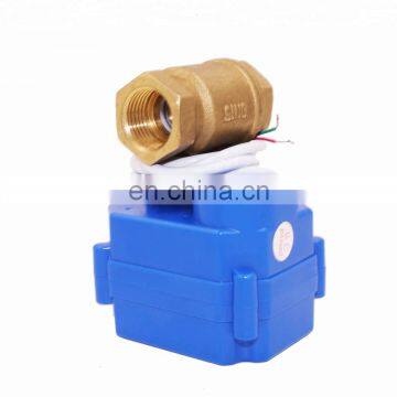 2 way CWX15N brass water shutoff valve electric control actuator AC 230v/220v