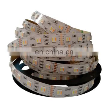 High Quality RGB CCT LED Strip 5050 12V 24V 5 in 1 chips CW+RGB+WW flexible strip