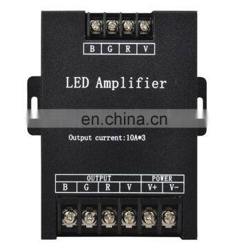 DC5-24V 30A Led RGB Amplifier Controller Signal Repeater 360W for 3528 5050 RGB Led Strip Light photo-4