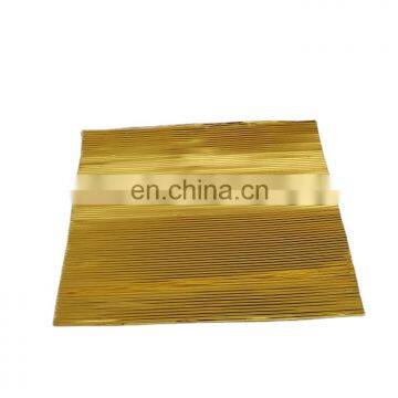 Corrugated Colorful Chocolate Candy Sweet Food Foil Wrapping Paper