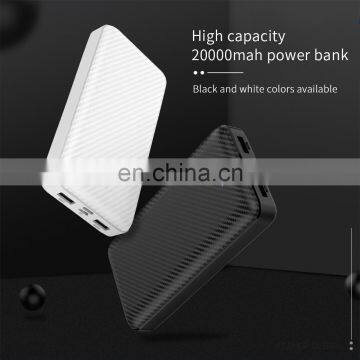 20000mah Power Bank ABS Case Custom Logo With Usb Type-c Micro Port Hot Sale Powerbank