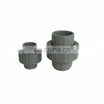 pvc socket union plain female threaded