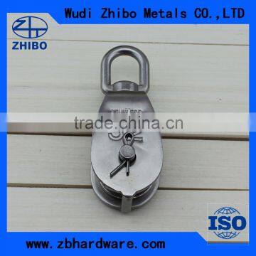 Hot Selling 304 Single Swivel Pulley Block