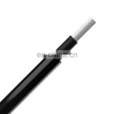 China Manufacturer Black And Red 6mm dc solar panel cable