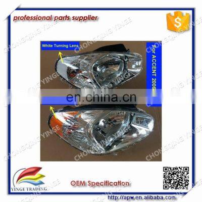 Wholesale New Auto Headlamp Headlight for Hyundai Accent MC '06-10 Accessories