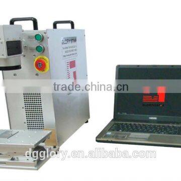 Dongguan portable mini fiber laser marking machine with 20w CE SGS