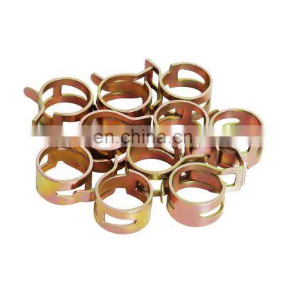 Fast installation fixed spring clamp manganese steel hose clamp automobile tubing Japanese-style pipe hose clamp