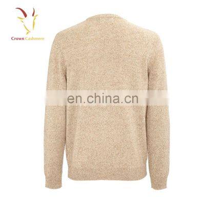 Crewneck 100%cashmere Sweater for Men photo-2