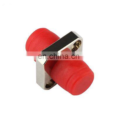 FC Optic Fiber Adapter Single Mode Simplex Fiber Connector stainless steel angle adapter w/3/4 hole hardware