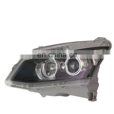 Plastic PC Auto Car Head Lamp With Lens For Isuzu Dmax 2012-2016