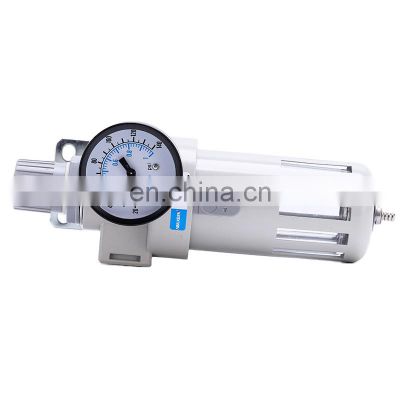 Air Source Treatment BFR2000 3000 4000 Different Pressure Drain Compressed Pneumatic Air Filter Regulator With Gauge